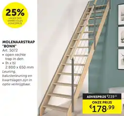 Zelfbouwmarkt Molenaarstrap bonn aanbieding