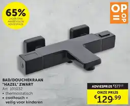 Zelfbouwmarkt Bad/douchekraan hazel zwart aanbieding