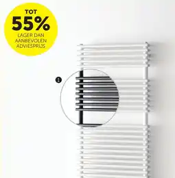 Zelfbouwmarkt Handdoekradiator doby ZWART aanbieding