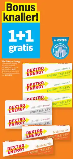 Albert Heijn Alle Dextro Energy aanbieding