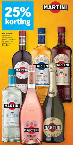 Albert Heijn Alle Martini aanbieding
