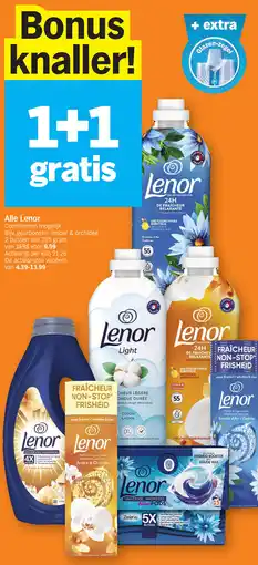 Albert Heijn Alle Lenor aanbieding