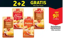 Cora Raclettekaas Entremont Alle soorten aanbieding