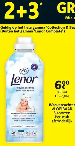 Cora Wasverzachter Lenor aanbieding