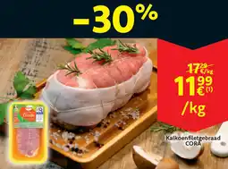 Cora Kalkoenfiletgebraad Cora aanbieding