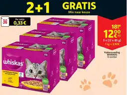 Cora Kattenvoeding Whiskas aanbieding