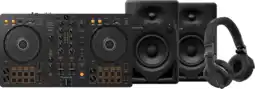 Coolblue Pioneer DJ DDJ-FLX4 + Pioneer DJ HDJ-CUE1 + Pioneer DJ DM-40 aanbieding