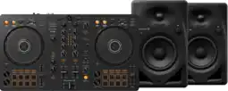 Coolblue Pioneer DJ DDJ-FLX4 + Pioneer DJ DM-40D-BT Zwart aanbieding