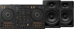Coolblue Pioneer DJ DDJ-FLX4 + Pioneer DJ DM-40D-BT Noir aanbieding