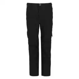 Decathlon Kinder/Kinder Highton Stretch Afritsbare Wandelbroek (Zwart) aanbieding