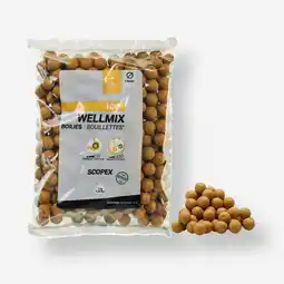 Decathlon Boilies voor karper Wellmix 14 mm 1 kg Scopex aanbieding