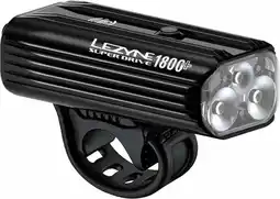 Decathlon Fietsverlichting voorlicht 1800 lumen 180 branduren - Lezyne Super Drive zwart aanbieding