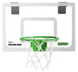 Decathlon Pro mini basketbalring, lichtgevend, deurmontage, duurzaam ontwerp - SKLZ aanbieding