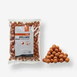 Decathlon Boilies voor karper Wellmix 14 mm 1 kg monstercrab aanbieding