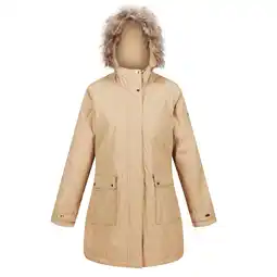 Decathlon Dames Sabinka parka met bontrand (Barleycorn) aanbieding