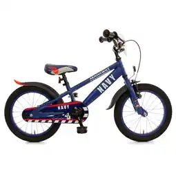 Decathlon Kinderfiets NAVY 18 inch aanbieding
