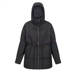 Decathlon Dames Rurie Gewatteerde Jas (Zwart) aanbieding