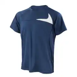 Decathlon Heren Dash Training TShirt (Marine / Wit) aanbieding
