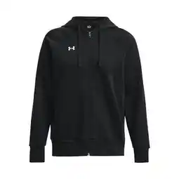 Decathlon Fleece hoodie met volledige rits voor dames Under Armour Rival aanbieding