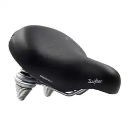Decathlon Fietszadel Drifter Strengtex zwart aanbieding