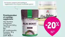 Delhaize Proteïneproduct of voedingssupplement aanbieding