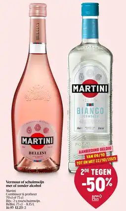 Delhaize Vermout of schuimwijn met of zonder alcohol aanbieding