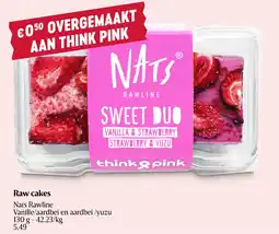 Delhaize Raw cakes aanbieding