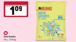 Delhaize Zure hosties aanbieding