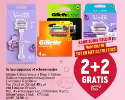 Delhaize Scheerapparaat of scheermesjes aanbieding