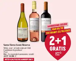 Delhaize Santa Tierra Estate Reserva aanbieding