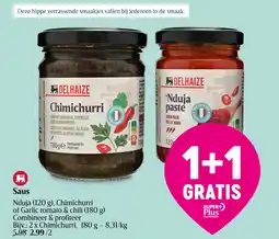 Delhaize Saus aanbieding