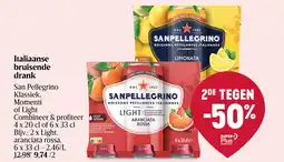 Delhaize Italiaanse bruisende drank aanbieding