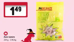 Delhaize Zure tutters aanbieding