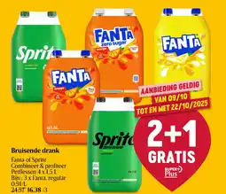 Delhaize Bruisende drank aanbieding