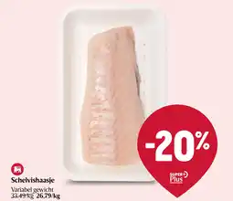 Delhaize Schelvishaasje aanbieding