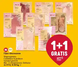 Delhaize Fijne vleeswaren aanbieding