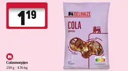 Delhaize Colasnoepjes aanbieding