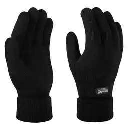 Decathlon Unisex Thinsulate Thermische Winterhandschoenen (Zwart) aanbieding