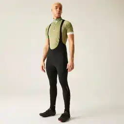Decathlon Lange Fietsbroek Heren Baanwielrennen Met Bretels aanbieding