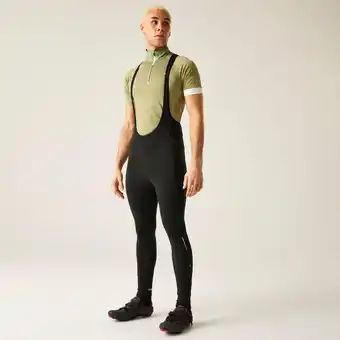 Decathlon Lange Fietsbroek Heren Baanwielrennen Met Bretels aanbieding