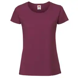 Decathlon Dames Iconic 190 TShirt (Bourgondië) aanbieding