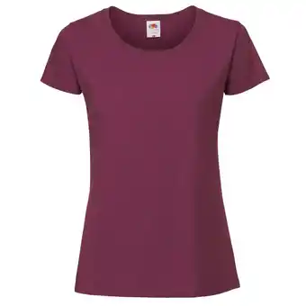 Decathlon Dames Iconic 190 TShirt (Bourgondië) aanbieding