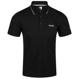 Decathlon Heren Maverick V Actief Poloshirt (Zwart) aanbieding