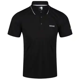 Decathlon Heren Maverick V Actief Poloshirt (Zwart) aanbieding