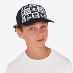 Decathlon Trucker pet voor surfen kinderen Surfallday zwart aanbieding