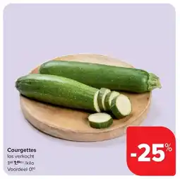Carrefour Courgettes aanbieding