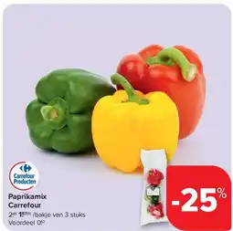 Carrefour Paprikamix Carrefour aanbieding