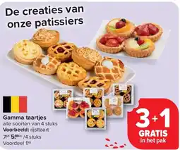 Carrefour Gamma taartjes aanbieding