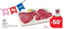 Carrefour Tonijnsteak Carrefour aanbieding