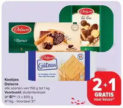 Carrefour Koekjes Delacre aanbieding